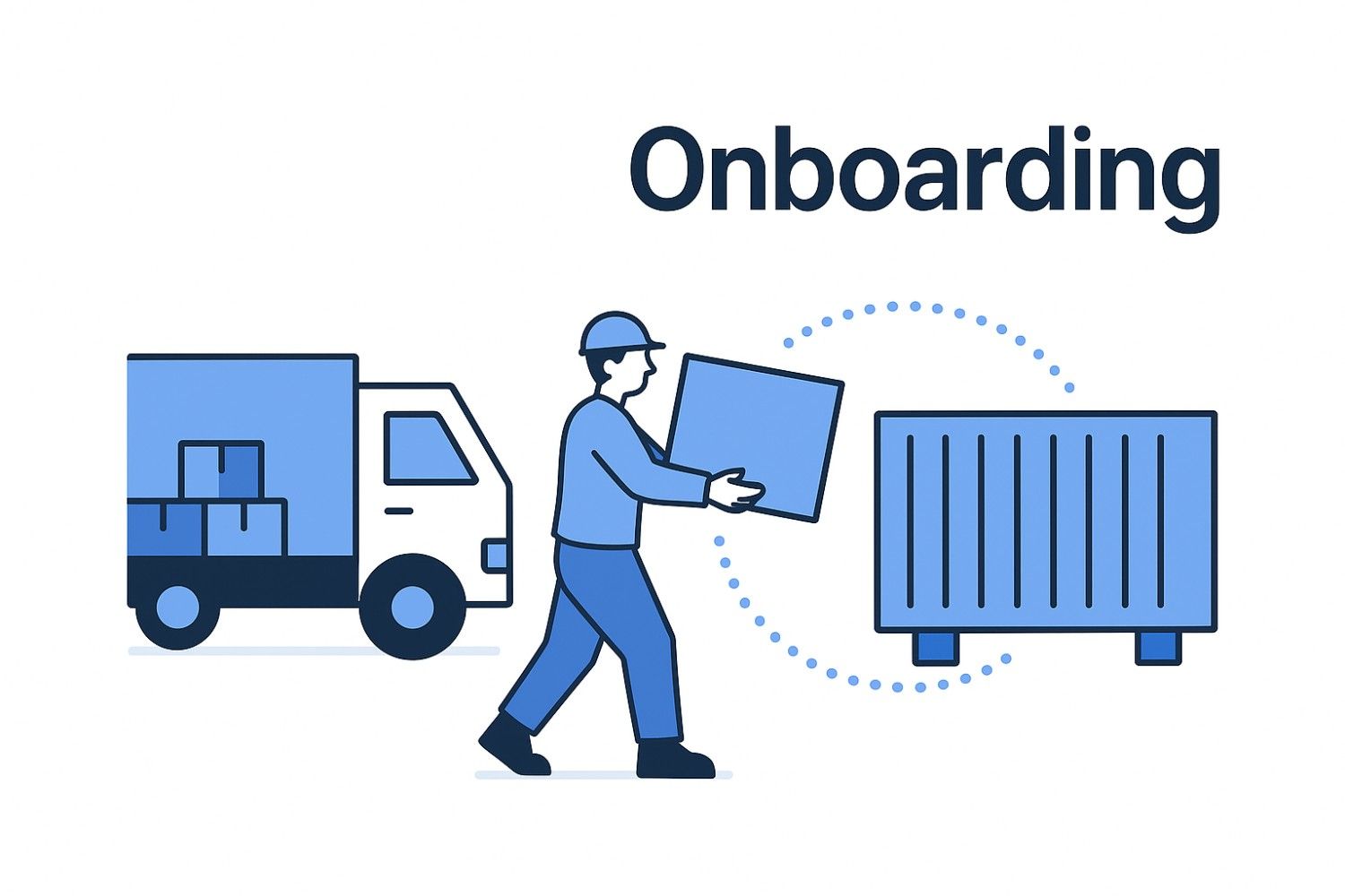 Shipping container onboarding services in the United States ContainersClub